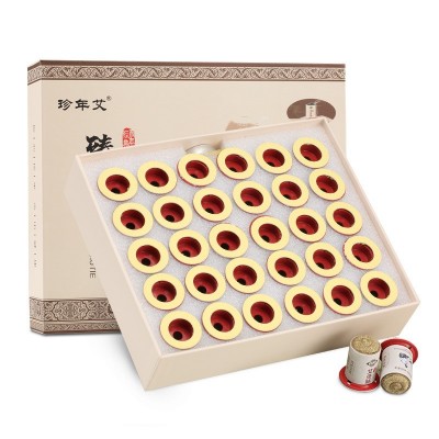 泽艾堂艾灸贴加粗艾灸器具随身悬灸艾草发热贴家用便携艾灸柱批发 1盒图5