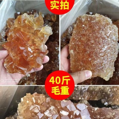 【老冰糖】云南特产黄冰糖老冰糖多晶冰糖大块小颗粒批发代发  2件图5