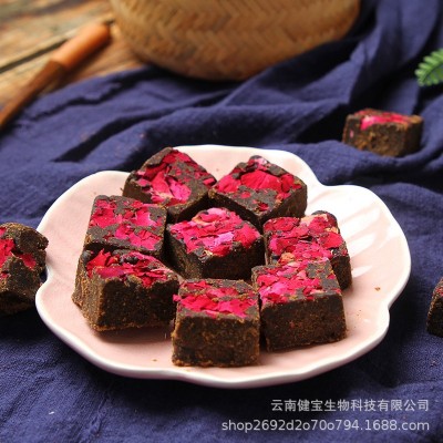 云南黑糖批发红糖姜茶老姜黑糖玫瑰大枣桂花黑糖20斤/件可拼箱 2件图5