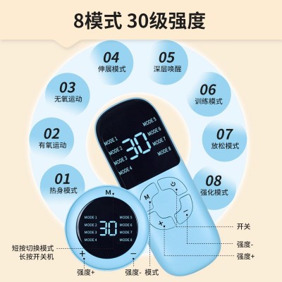 厂家直供智能ems脉冲瘦手臂神器美臂仪腿部懒人燃甩脂按摩仪批发 1台图2