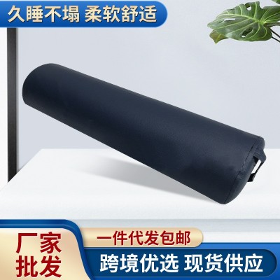 跨境半圆枕头靠枕按摩用膝枕圆柱形美容休闲按摩枕回弹海绵 1个