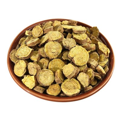 中药材批发甘肃黄芩黄芩片干净无杂土金茶根散装500g厂家贴牌加工图4