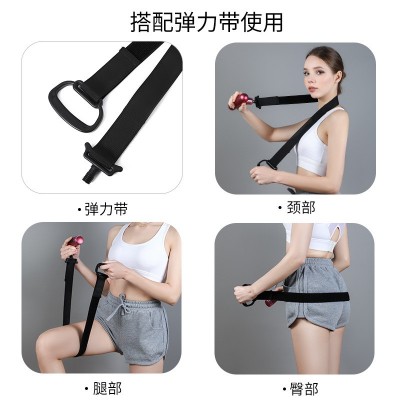 新款便携口袋迷你筋膜枪加热放松电动震动健身按摩枪mini专业热敷 1套图3