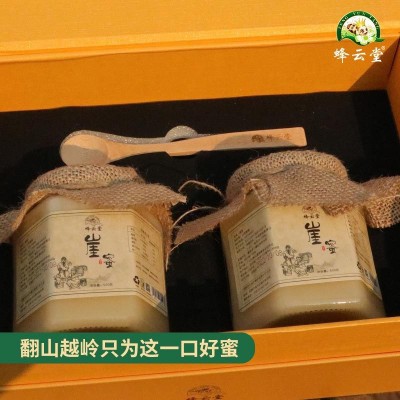 山野崖蜜礼盒500克*2土特产蜂蜜伴手礼套盒端午中秋蜂蜜礼盒团购 1盒图4