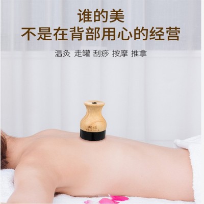 颐道砭石温灸仪家用便携刮痧推拿通按摩器罐支持定制LG 1个图4