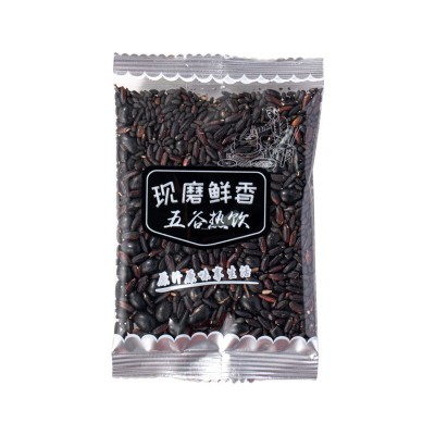 现磨熟制三黑豆浆包五谷杂粮原料包低温烘焙黑豆黑米黑芝麻杂粮包 1包图4