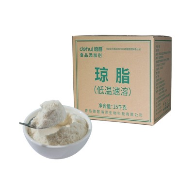 德慧DEHUI低温速溶琼脂 乳品饮料冰激凌增稠乳化稳定 剂 果粒悬浮 1袋图5