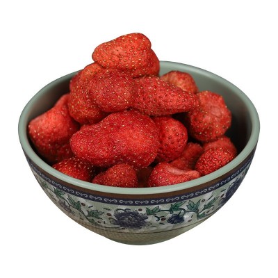 冻干FD草莓粒5*5整颗草莓干果蔬代餐粉固体饮料方便食品1斤起 1斤图2