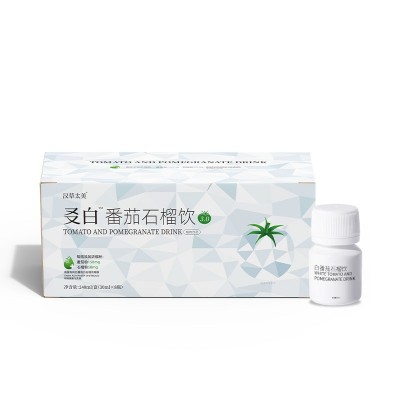 英国白番茄饮品麦角硫因美EGCG白饮白石榴葡萄籽口服液水晶番茄饮 2盒图5