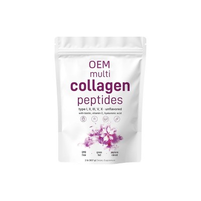 Multi Collagen Peptides Powder TK爆款工厂定制 胶原蛋白粉 100袋图5