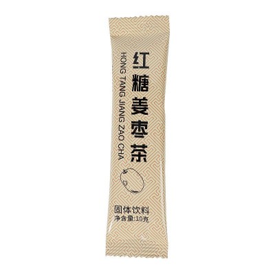 80袋装】红糖姜枣茶10g独立包装红枣速溶颗粒条装批发红糖姜茶 2袋图2
