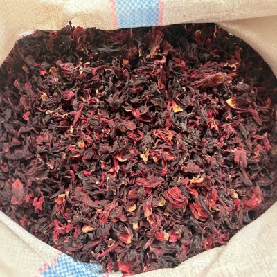 洛神花批发 云南玫瑰茄干花泡水 整朵散装玫瑰茄花茶茶叶源头厂家图5