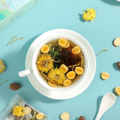 胖大海菊花茶金银花菊花罗汉果桑叶甘草花草茶袋泡组合茶源头厂家图3