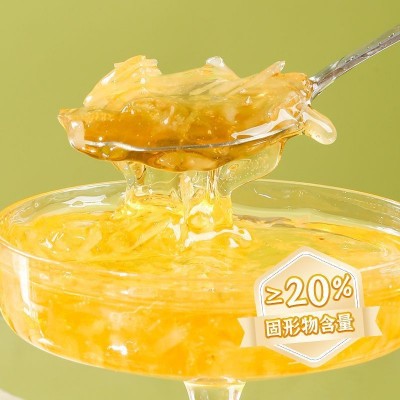 蜂蜜柠檬茶450g维C果味酱蜂蜜柚子茶液态冲饮网红水果茶现货图2