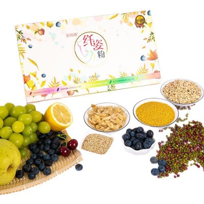 玉玲颜杂粮代餐纤姿粉600g/盒 健康营养早餐冲调食品图5