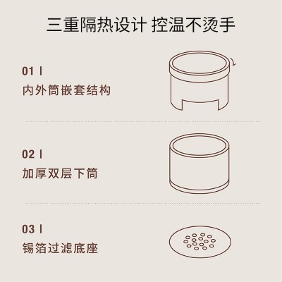 抖音同款微烟小悬灸家用便携无烟随身灸小悬炙筒发热温灸陈艾灸盒图4