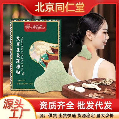 艾草颈椎贴艾草发热贴家用颈椎腰椎热敷艾灸贴膏药膏药贴爆款批发图2
