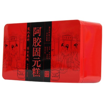 阿胶固元糕 东阿原产即食阿胶糕500克一盒 男女士阿胶膏 阿胶块片图5
