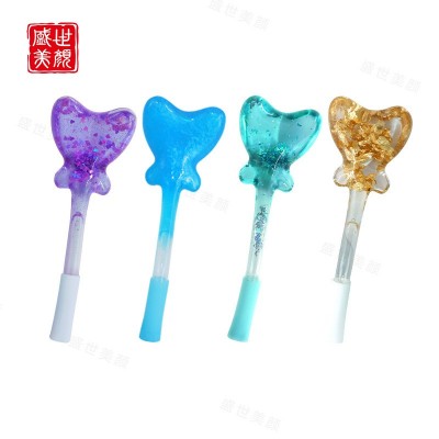 蝴蝶冰勺源头工厂新款冰波球蝴蝶形按摩工具亚马逊热销冰波美容勺图4