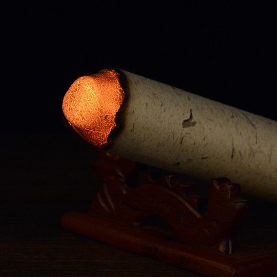 雷火灸4cm粗艾条艾柱散装艾绒艾灸条十年陈艾草条家用厂家批发图2