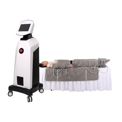 源头厂家外贸直供远红外线气压淋巴塑身服立式气波仪气压服图4