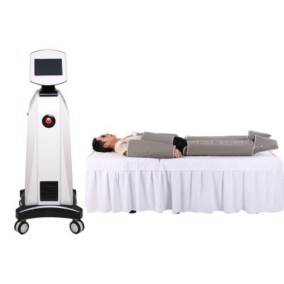 源头厂家外贸直供远红外线气压淋巴塑身服立式气波仪气压服图2