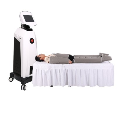 源头厂家外贸直供远红外线气压淋巴塑身服立式气波仪气压服图3