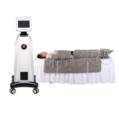 源头厂家外贸直供远红外线气压淋巴塑身服立式气波仪气压服图5