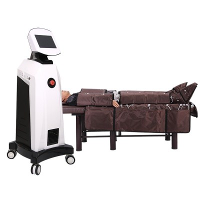 源头厂家外贸直供远红外线气压淋巴塑身服立式气波仪气压服压力服图2