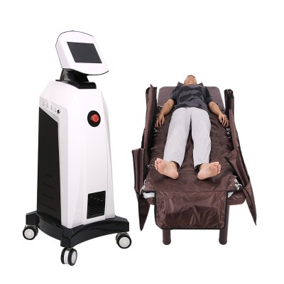 源头厂家外贸直供远红外线气压淋巴塑身服立式气波仪气压服压力服图4