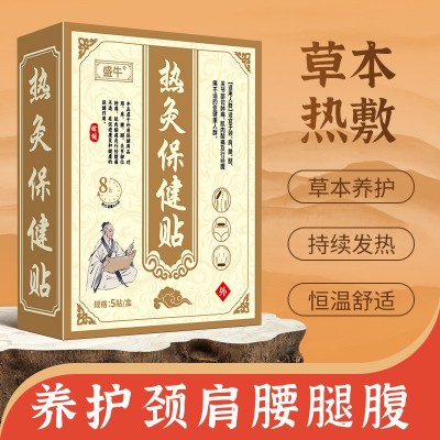 艾灸贴发热贴新产品膏药贴腰疼腰痛热灸保健贴老人用品专供盛牛厂图2