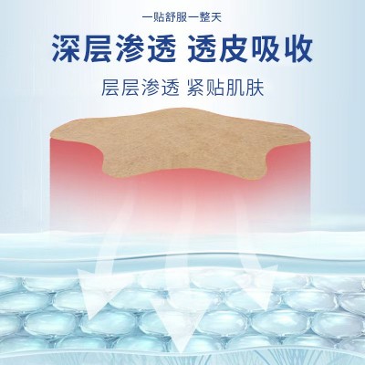 【一件代发】葵花艾草贴腰椎贴膝盖贴肩颈贴关节贴家用发热批发图2