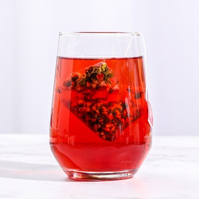 老北京酸梅汤冷泡花茶花果茶叶三角茶包乌梅薄荷桂花草茶一件代发图2