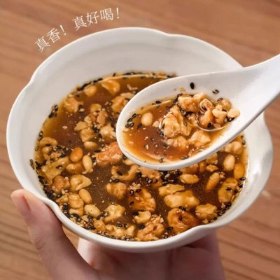 坚果姜茶抖音爆款红糖坚果姜茶冲泡茶核桃姜茶女神茶现货批发代发图4