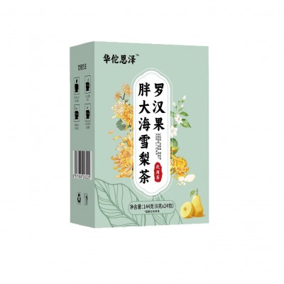 罗汉果胖大海雪梨茶三角包代用茶独立包抖音快手电商直播代发批发图5