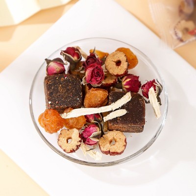 红糖姜枣茶150克桂圆红枣枸杞姜枣茶红糖姜枣茶批发黑糖姜茶代图3