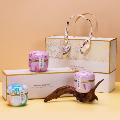 伴手礼茶叶罐装伴手礼盒送客户花茶伴手礼团购教师节茶叶套装礼品图2