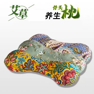 济如堂骨头颈椎枕艾草填充枕芯缓解颈部疲劳可支持一件代发图4