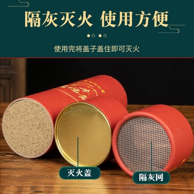 南京同仁堂大炮灸石磨艾绒条草本大炮灸艾灸馆雷火灸加粗艾灸条柱图3
