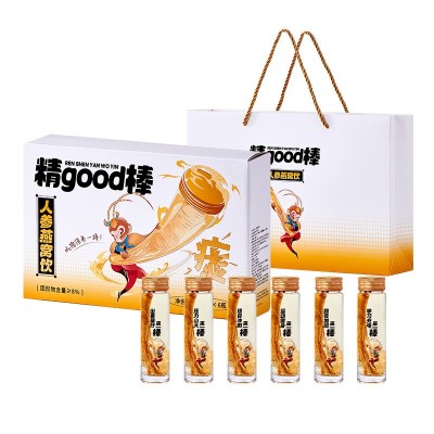 批发精GOOD棒整根人参燕窝饮滋补营养品加班熬夜水燕窝人参水饮品图5