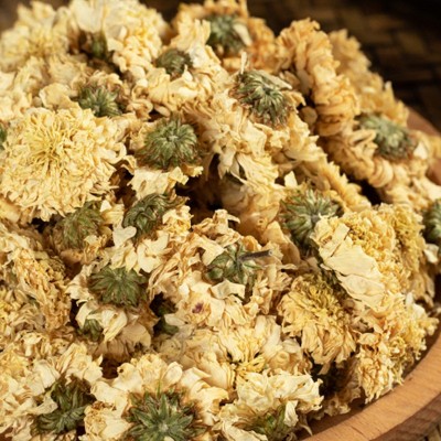 中药材批发散称贡菊黄菊花散装批发泡水菊花大朵图3