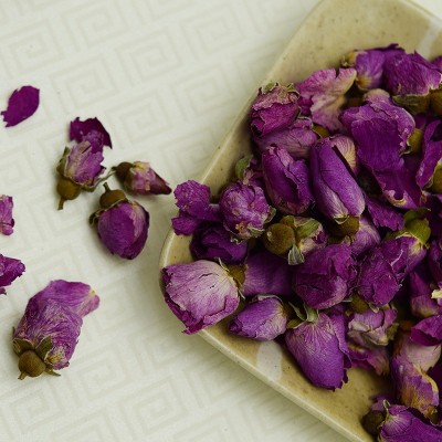 玫瑰花茶 重瓣红玫瑰 云南玫瑰花 80克/瓶 粉玫瑰 香气浓郁图3