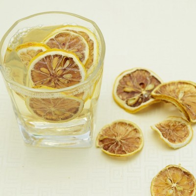 奥咖柠檬片 烘干柠檬片 非冻干 瓶装柠檬片 黄柠檬 四川安岳原料图3