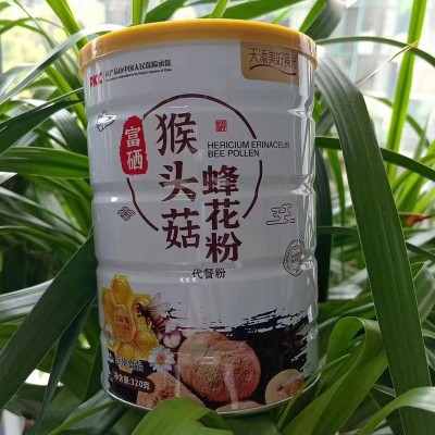 猴头菇胃宝方便食品320克罐装猴头菇蜂花粉 会销电商旅销冲调饮品图3