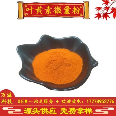 叶黄素微囊粉5% 10% 万寿菊提取物 食品级 水溶性叶黄素 现货供应 1千克