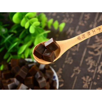 黄明胶批发手工阿胶糕原料东阿本地阿胶碎块阿胶片阿胶糕阿胶块 2斤图4