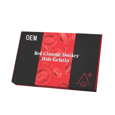 药食同源双口服液红参阿胶胶原蛋白肽饮品精华小分子肽女性滋补品 1盒图4