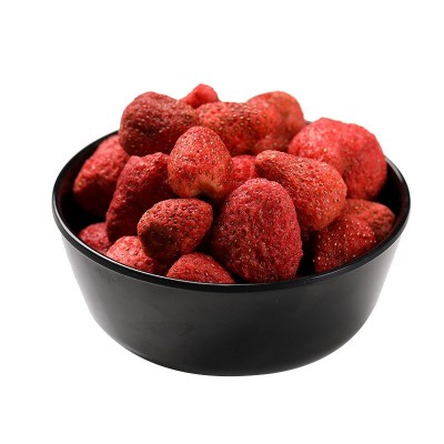 冻干草莓干草莓粒整颗草莓固体饮料果方便食品源头工厂1斤起 1斤图5