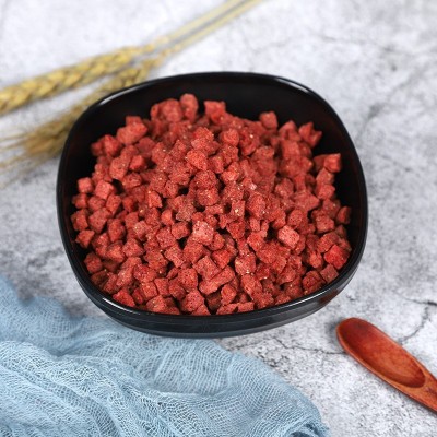 冻干草莓干草莓粒整颗草莓固体饮料果方便食品源头工厂1斤起 1斤图4