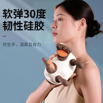 仿人手肩颈按摩仪颈椎按摩器斜方肌脖子颈部按摩仪跨境直销 1个图2